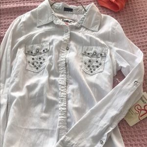 Women’s ROAR sequin shirt NWT and never worn